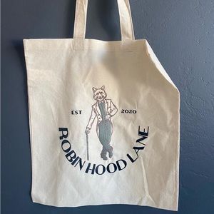 OFFICAL Robin Hood lane tote bag